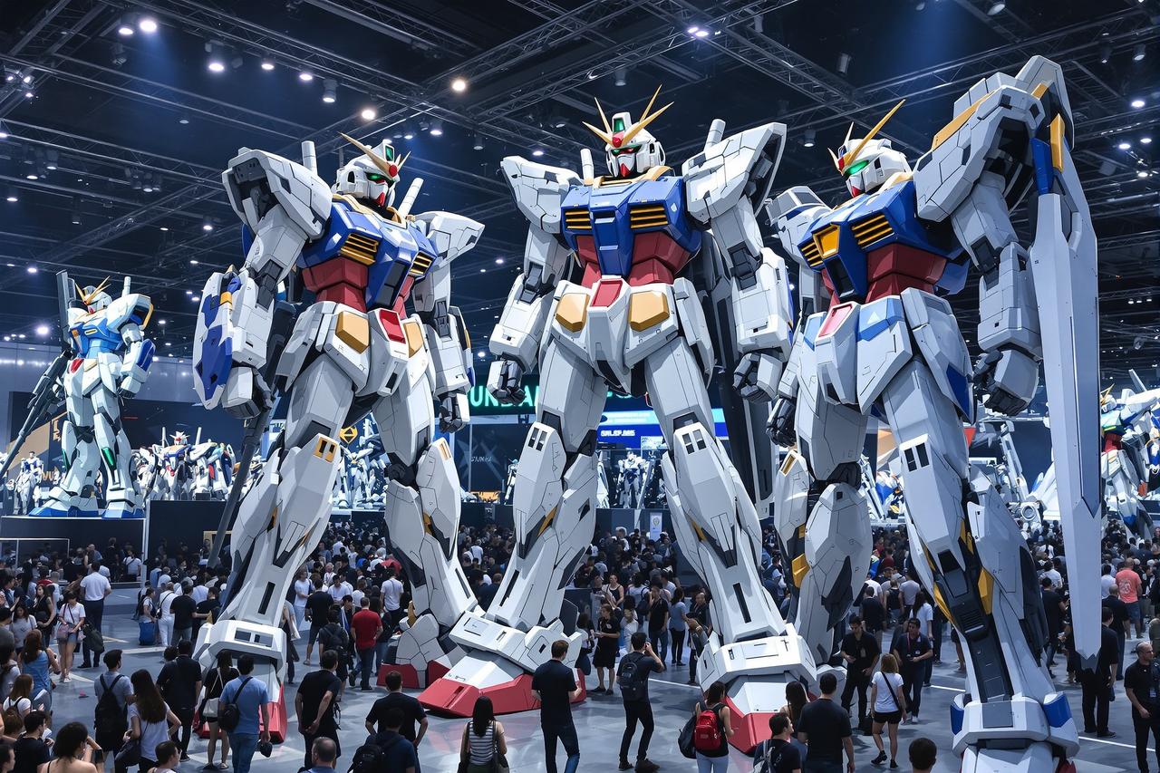 日本动漫免费 特别企划 2026玄甲机甲模型大展 · 现场回顾